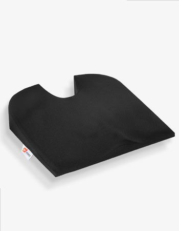 VISCO SITZKEILKISSEN Schwarz 43*40*8,5/1,3 CM